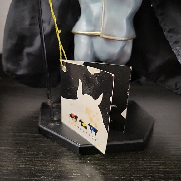 2003 Cow Parade # 7820 Siegfried of Siegfried and Roy Figure Limited Edition - Picture 2 of 8